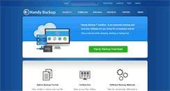 Desktop Screenshot of handybackup.net